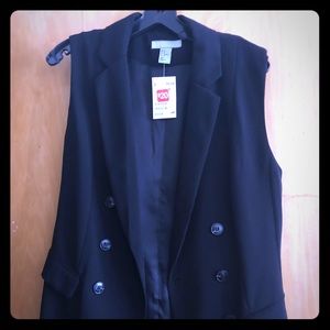 H&M sleeveless blazer jacket